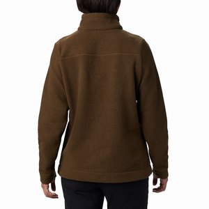 Columbia Canyon Point™ Sherpa Pullover Dam Olivgröna/Gröna (HQUVO7046)